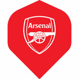 Arsenal FC Dart Flights - Official Licensed - No2 - Std - The Gunners - F4 - Red - 2 Sided Mono