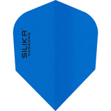 Harrows Silika Solid Dart Flights - Std - No6 Blue