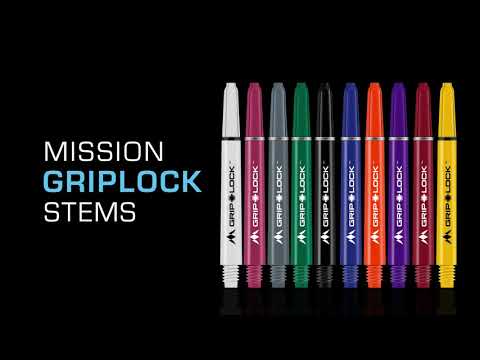 Mission GripLock Shafts - Dart Stems - Purple