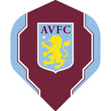 Aston Villa FC Dart Flights - 100 Micron - No2 - Std - AVFC - F4 - Abstract