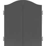 Mission Dartboard Cabinet - Deluxe Quality - Plain Grey