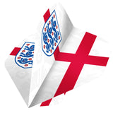 England Football Dart Flights - Official Licensed - 100 Micron - No2 - Std - F2 - St George Cross