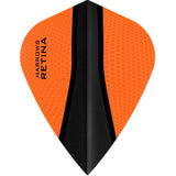Harrows Retina-X Dart Flights - Kite Orange