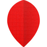 *Designa Dart Flights - Fabric Rip Stop Nylon - Longlife - Pear Red
