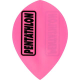 *Dart Flights - Pentathlon Colours - Extra Strong - Pear Pink