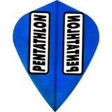 Dart Flights - Pentathlon Colours - Extra Strong - Kite Blue