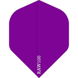 *Dart Flights - Raw 100 - 100 Micron - Std - Plain Purple