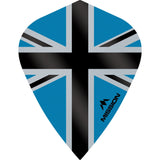 *Mission Alliance-X Union Jack Dart Flights - Kite Blue Black