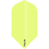 Ruthless R4X - Solid - Dart Flights - 100 Micron - Slim Fluro Yellow