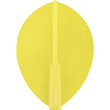 Cosmo Darts - Fit Flight - Set of 3 - Teardrop Yellow