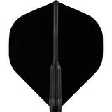 Cosmo Darts - Fit Flight - Set of 6 - Standard Dark Black