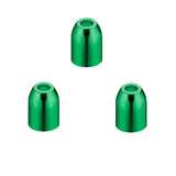 L-Style - Premium Metal Champagne Rings - Pack 3 Green