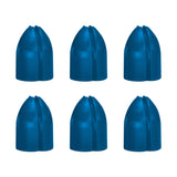L-Style - Shell Lock Rings - for use with regular flights Blue