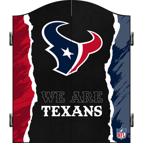 NFL - Dartboard Cabinet - Official Licensed - Houston Texans