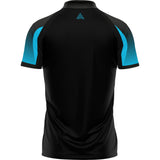 Arraz Flare Dart Shirt - with Pocket - Black & Blue