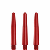 Designa Nylon Shafts - Durable Dart Stems - Red Short