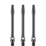 Designa Aluminium Shafts - Metal Dart Stems - Gun Metal Medium