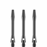 Designa Aluminium Shafts - Metal Dart Stems - Gun Metal Tweenie