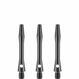 Designa Aluminium Shafts - Metal Dart Stems - Gun Metal Short