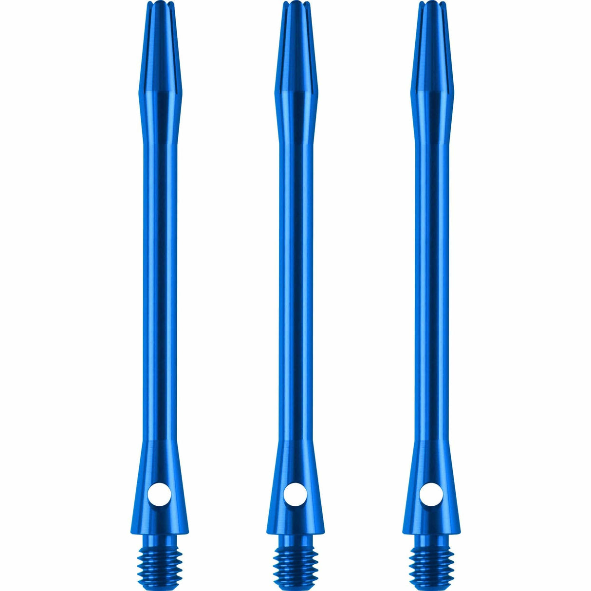 Designa Aluminium Shafts - Metal Dart Stems - Blue Long