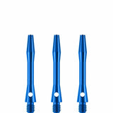 Designa Aluminium Shafts - Metal Dart Stems - Blue Short