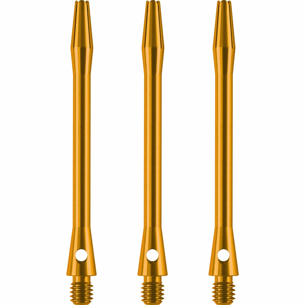 Designa Aluminium Shafts - Metal Dart Stems - Gold Long