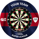 Darts Corner - UKDA Dartboard Surround - Heavy Duty - UKDA Super League