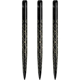 One80 Aztec Dart Points - Style A - Black - Diamond 36mm