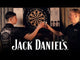 Jack Daniels Dartboard Cabinet - Deluxe Quality - JD Logo