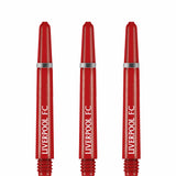 Liverpool FC Dart Shafts - Official Licensed - Dart Stems with Springs - LFC - Red Tweenie