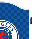 Rangers FC Dartboard Cabinet - Official Licensed - RFC - C1 - Check