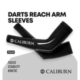 CALIBURN Darts REACH Armschoner (Paar) - Schwarz