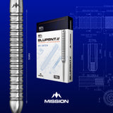 Mission BLUPRNT R2.5 Darts - Stahlspitze - 90% Tungsten - SKTCH