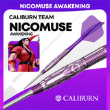 Caliburn Awakening Darts - Stahlspitze - 90% Tungsten - Nicomuse