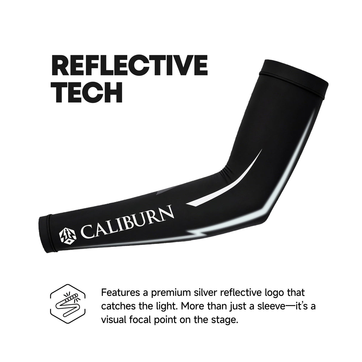 CALIBURN Darts REACH Armschoner (Paar) - Schwarz