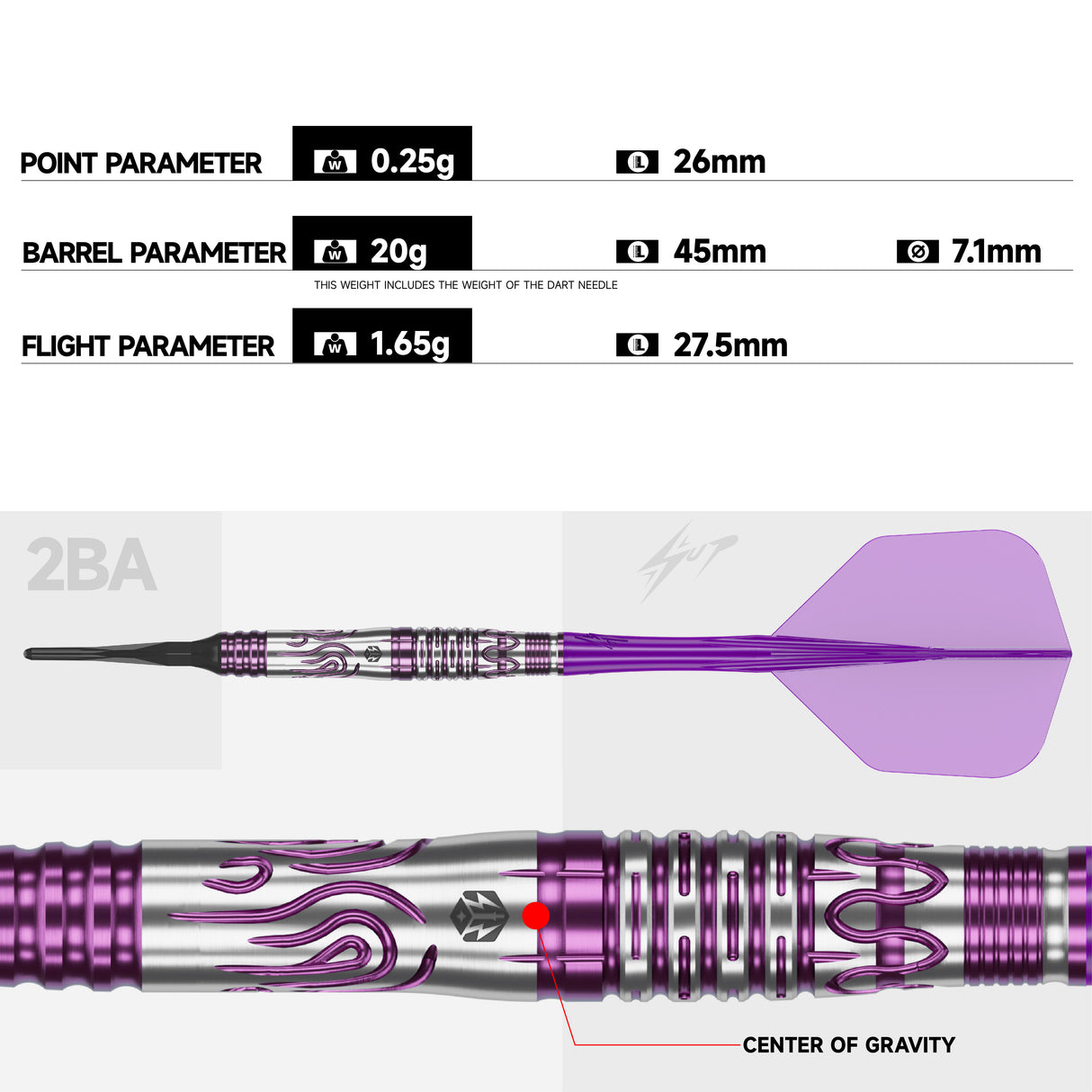 Caliburn Awakening Darts - Welche Spitze - 90% Tungsten - Rainie