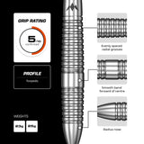 Mission BLUPRNT R2.5 Darts - Stahlspitze - 90% Tungsten - FORMD