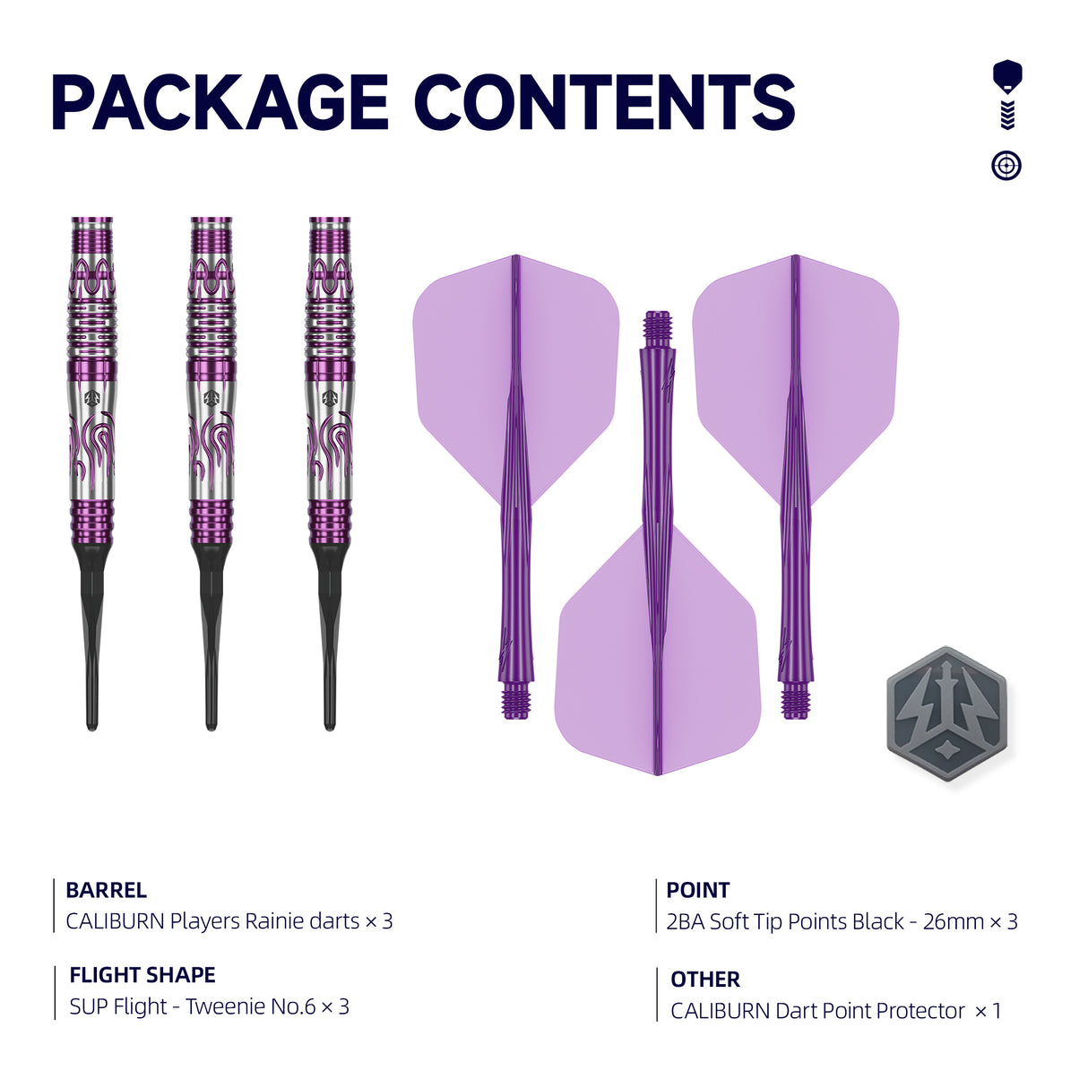 Caliburn Awakening Darts - Welche Spitze - 90% Tungsten - Rainie