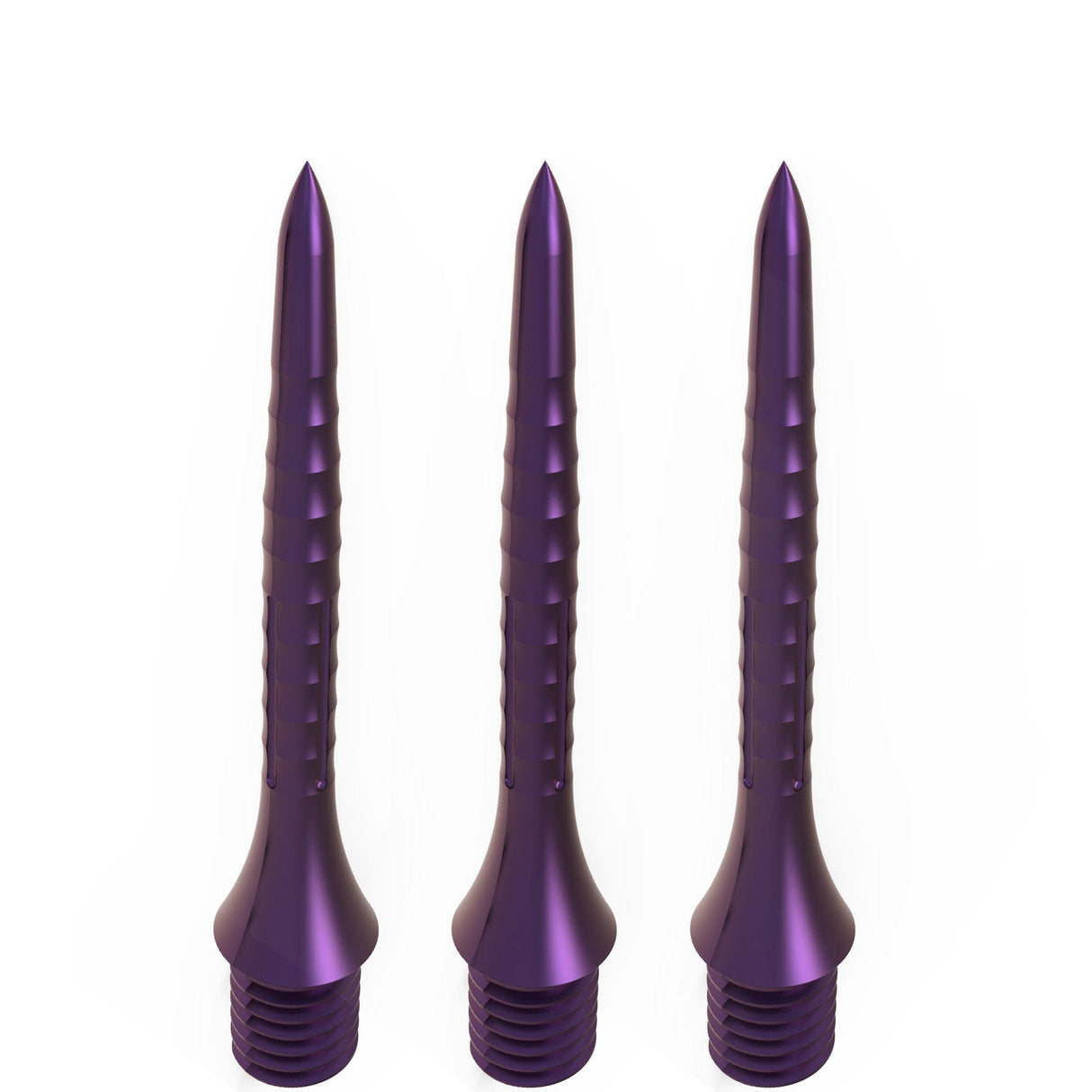 Caliburn Bamboo Conversion Points - Screw In - Soft Tip to Steel Tip - Purple