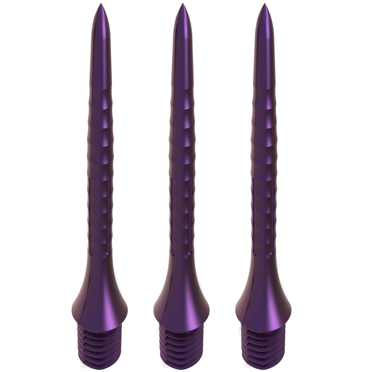 Caliburn Bamboo Conversion Points - Screw In - Soft Tip to Steel Tip - Purple
