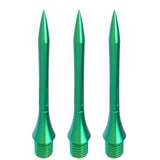 Caliburn Bamboo Smooth Conversion Points - Screw In - Soft Tip to Steel Tip - Dark Green