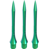 Caliburn Bamboo Smooth Conversion Points - Screw In - Soft Tip to Steel Tip - Dark Green