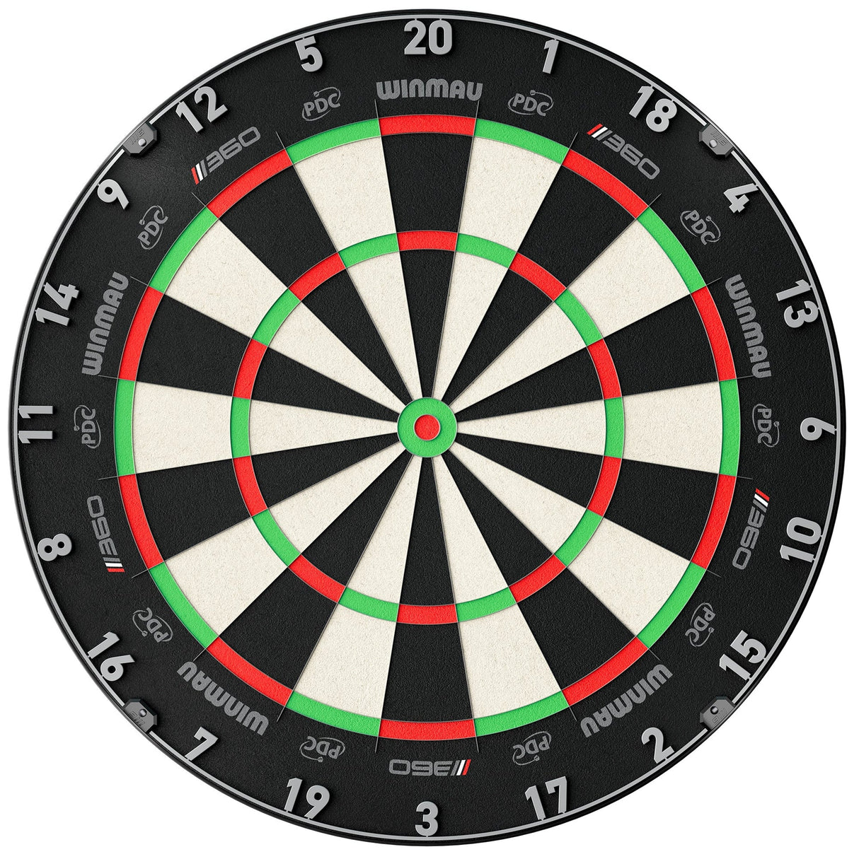 Winmau 360 Dartboard – Blade-Drahtsystem – Afrikanisches Sisal – Profi-Qualität