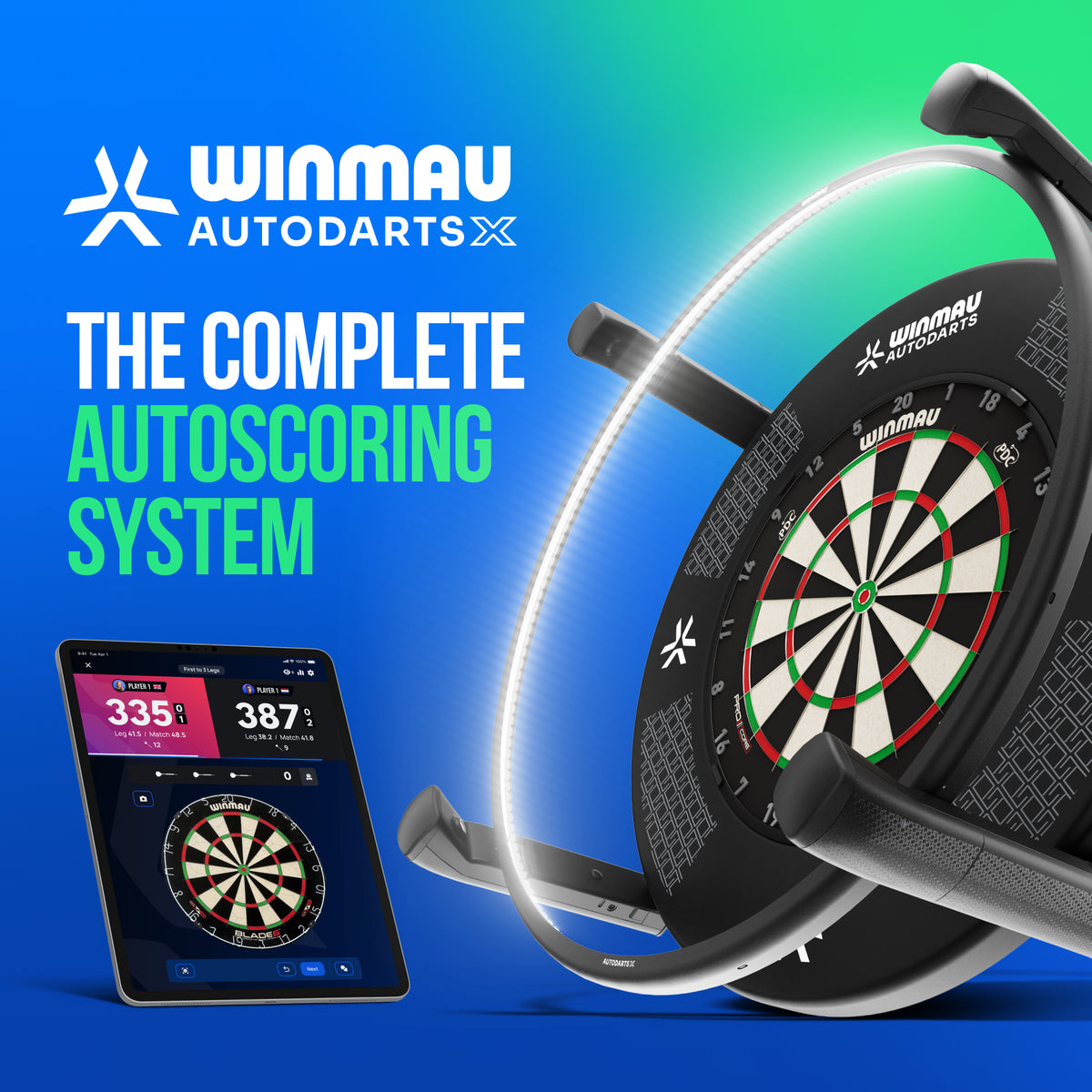 Winmau Autodarts X - Automatisches Punktesystem