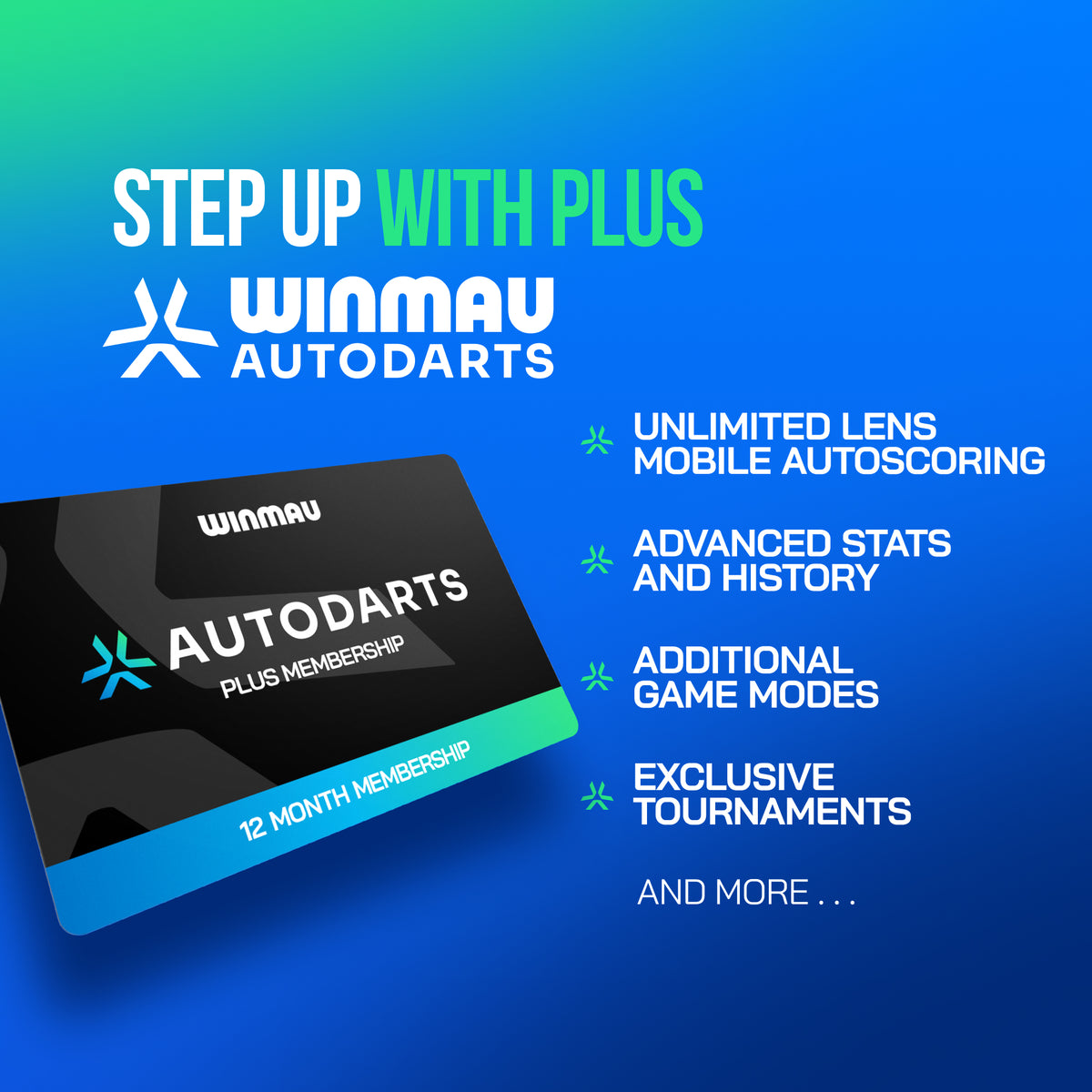 Winmau Autodarts Lens - 12 Monate Abonnement