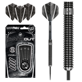 Winmau Blackout Darts - Stahlspitze - 90% Tungsten - Stil 2