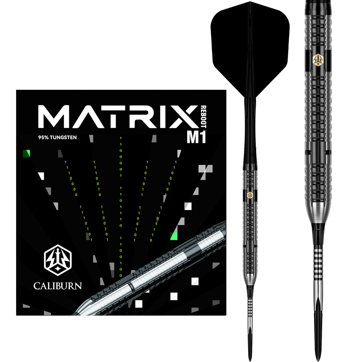 Caliburn Matrix:Reboot Darts - Stahlspitze - 95% Tungsten - M1