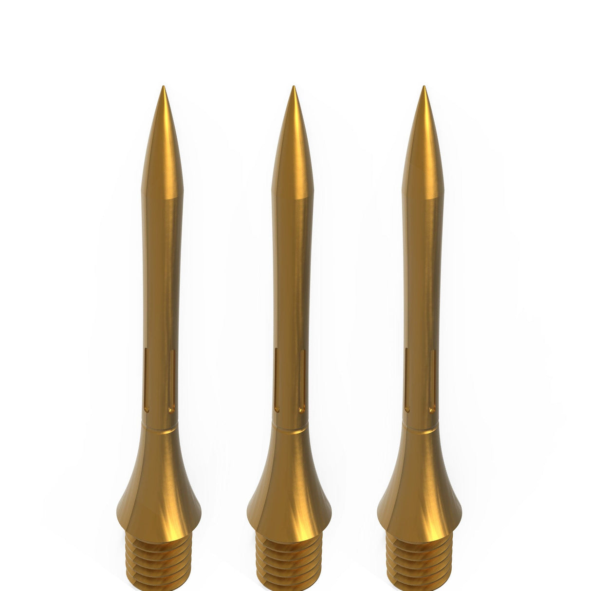 Caliburn Bamboo Smooth Conversion Points - Screw In - Soft Tip to Steel Tip - Gold