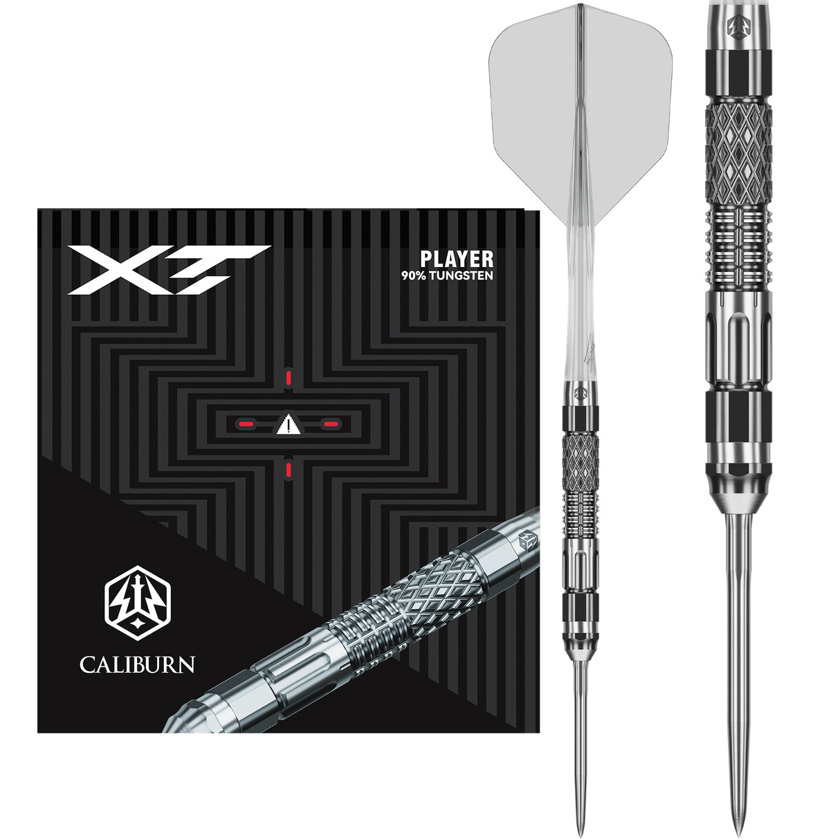 Caliburn Players Darts - Stahlspitze - 90% Tungsten - XT