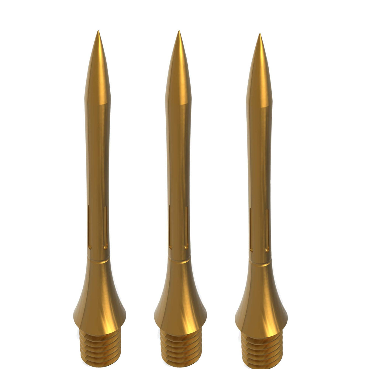 Caliburn Bamboo Smooth Conversion Points - Screw In - Soft Tip to Steel Tip - Gold